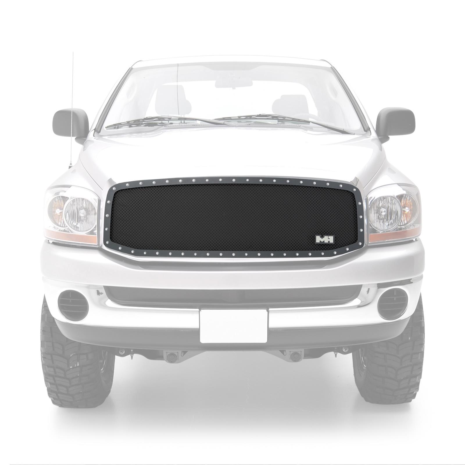 M S S Wire Mesh Grille Ram Black Smittybilt