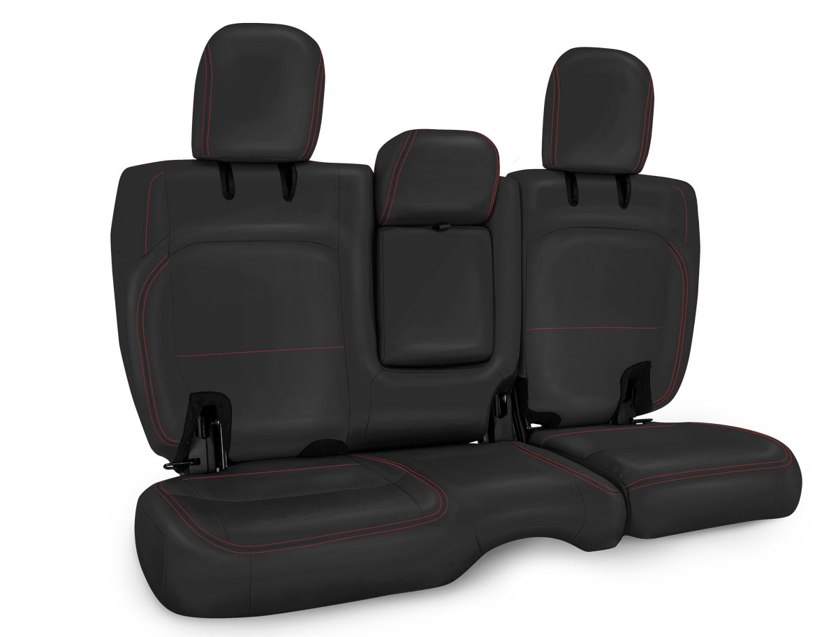 Jeep JL Rear Bench Seat Cover for Wrangler JL 18Present 4 Door with Leather Interior PRP Seats