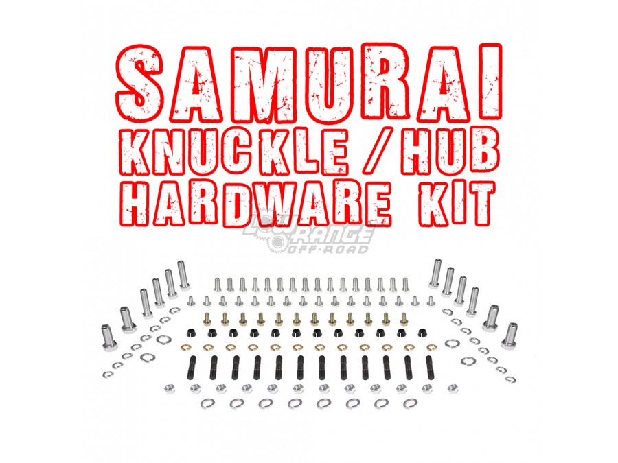 Suzuki Samurai 128 Piece Knuckle and Hub JIS Hardware Kit Low 